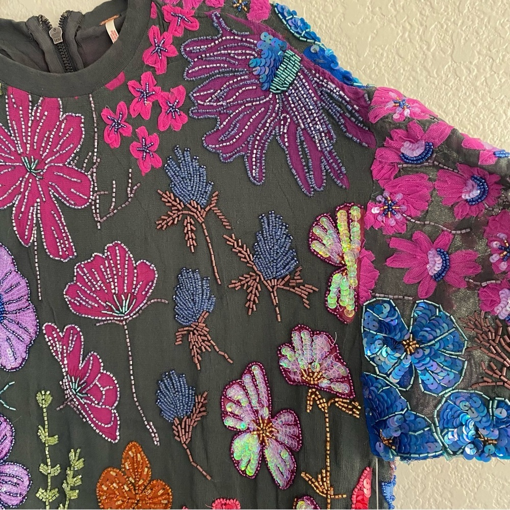 NEW Free People Jewel Mini Dress - Picture 9 of 12